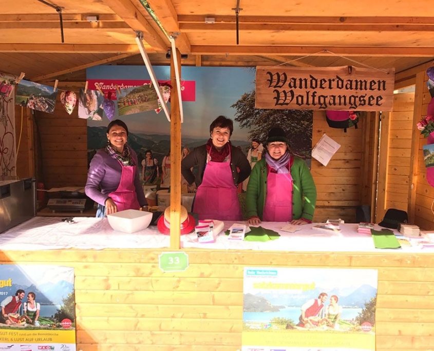 Das Salzkammergut zu Gast in Dortmund 2017 mit Wanderdamen