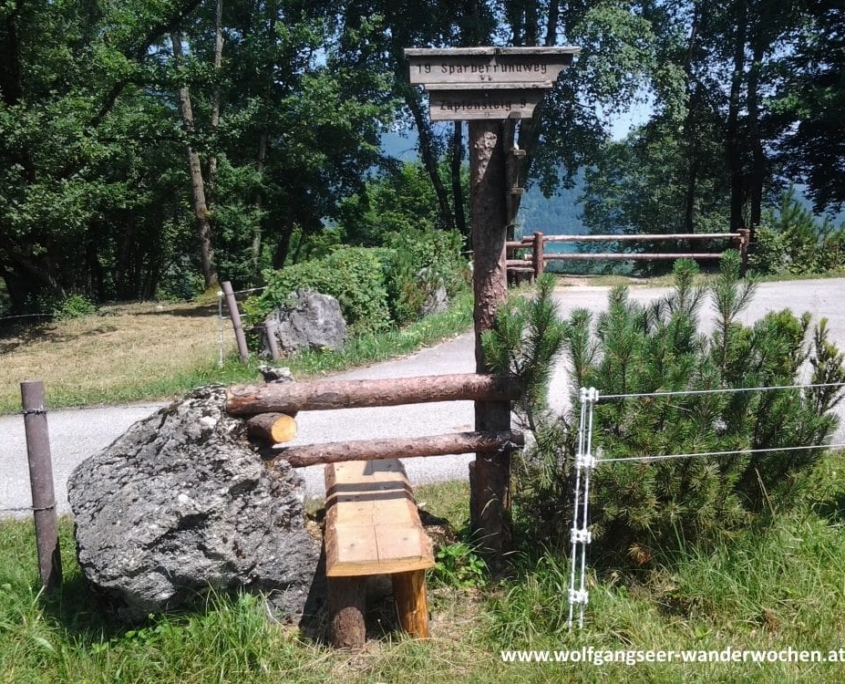 Strobl am Wolfgangsee: Zäpfensteig, Mahdhäusl, Niedergadenalm