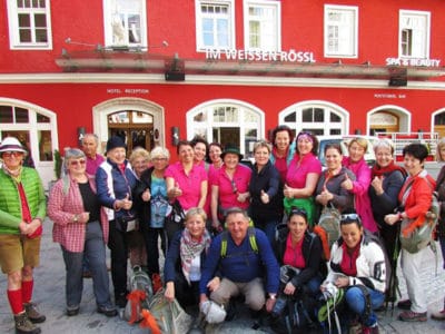 Wandern mit den Wanderdamen: Das Weisse Rössl am Wolfgangsee