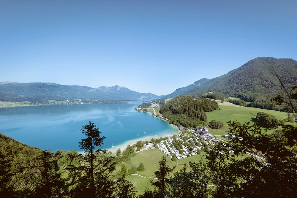 Wolfgangsee Urlaub in Österreich: Die Wanderdamen Unterkünfte am See